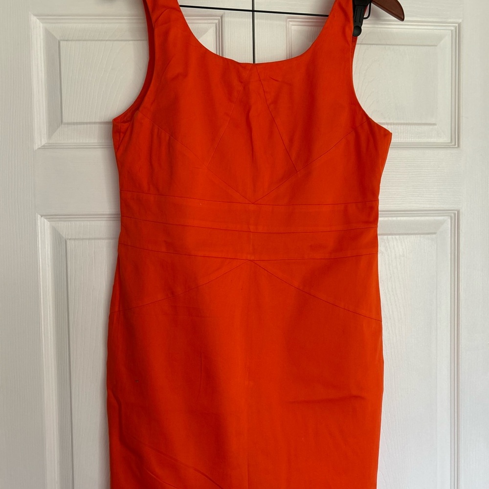 🛍️ Michael Kors Vibrant Orange Mini Dress